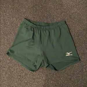 Green Mizuno spandex